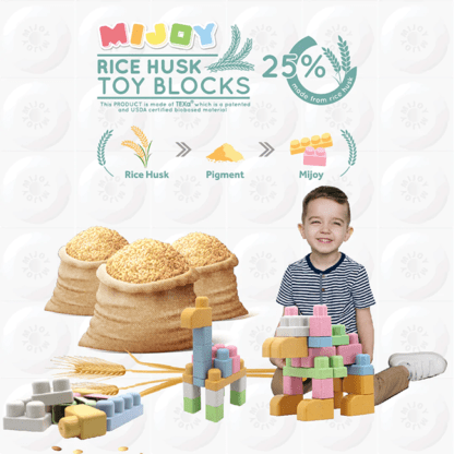mijoy rice husk toy blocks