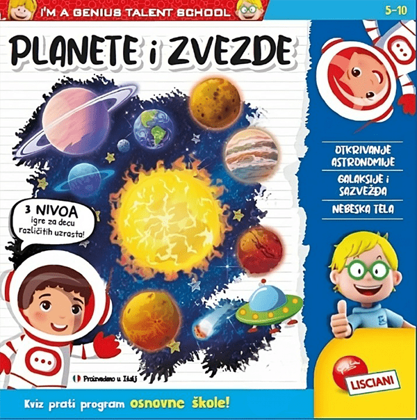 Edukativna Igra ''Planete I Zvezde'' - Montesori Svet