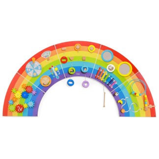 viga wall toy rainbow multifunkcionalna zidna igračka